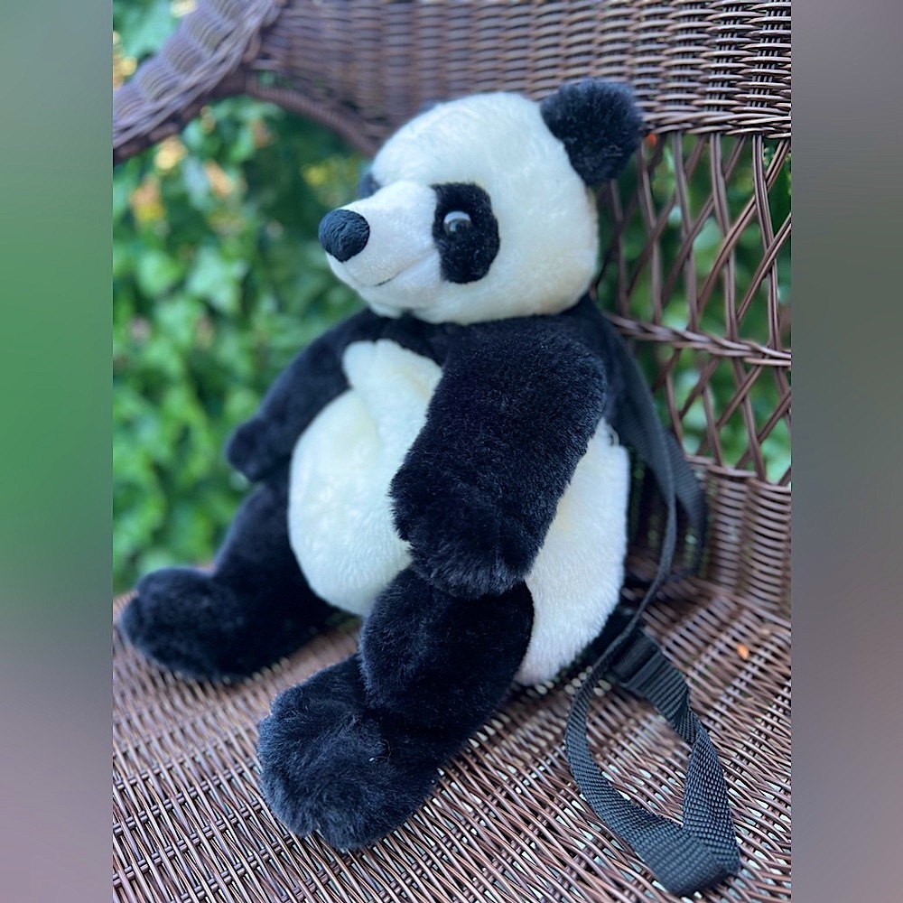 Rave panda bear backpack